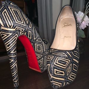 Christian Louboutin Size US 7 (fits 7.5 too)